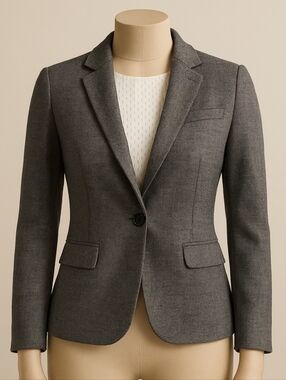 Women's Grey Blazer Size 2